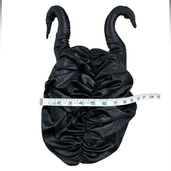 Disney Maleficent Black Horned Costume Headpiece Adult One Size - Picture 7 of 8
